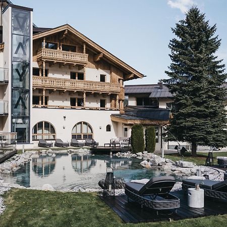 ホテル Vaya Post Saalbach Inklusive Joker Card エクステリア 写真